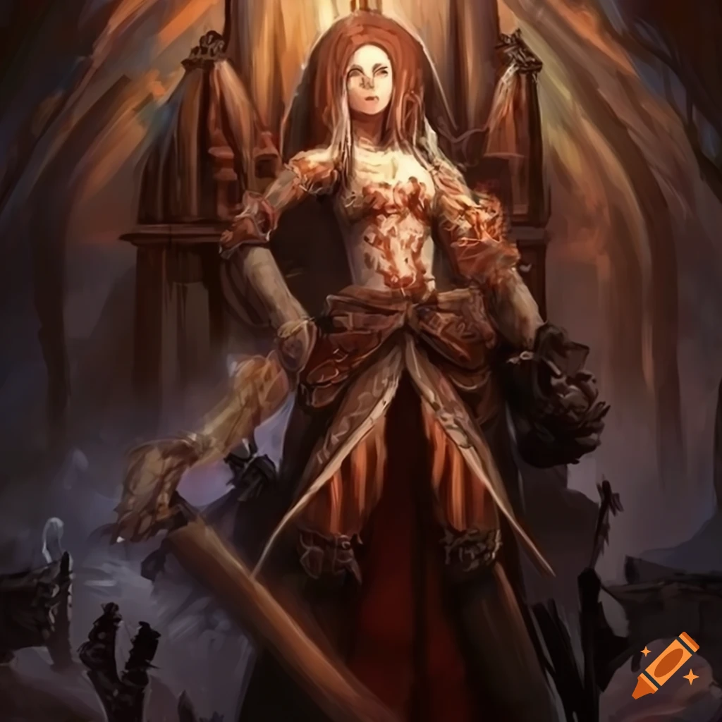dark fantasy forest artwork