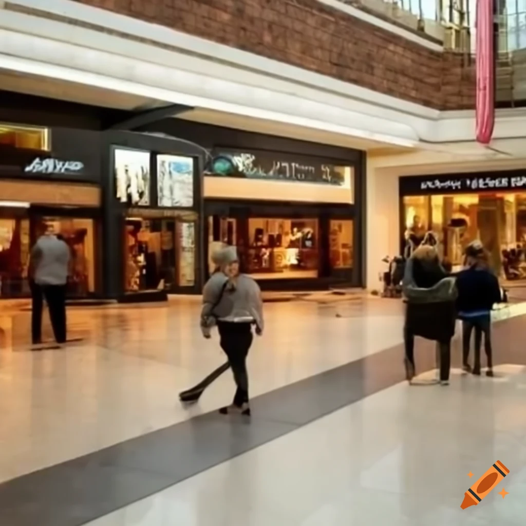 photo of an anthropogene shopping mall