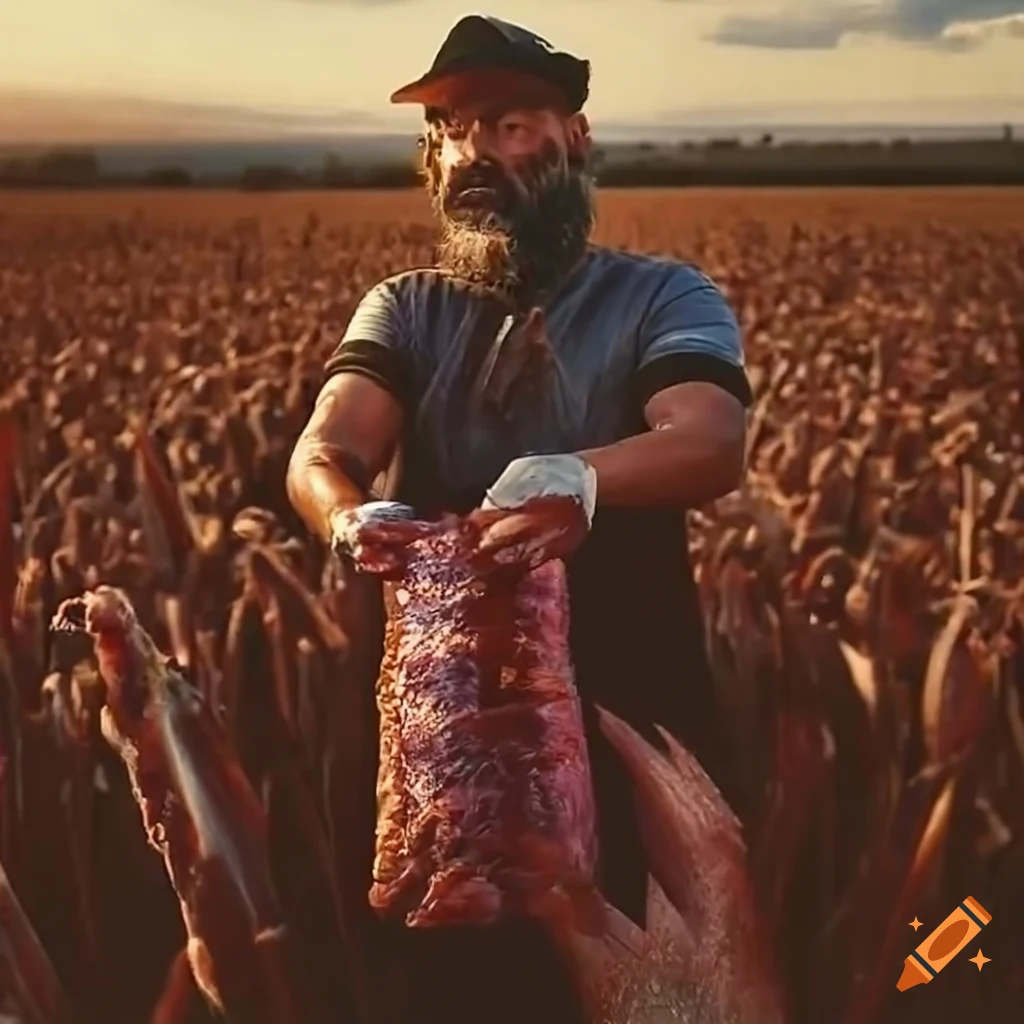 bountiful harvest of barbecue ribs
