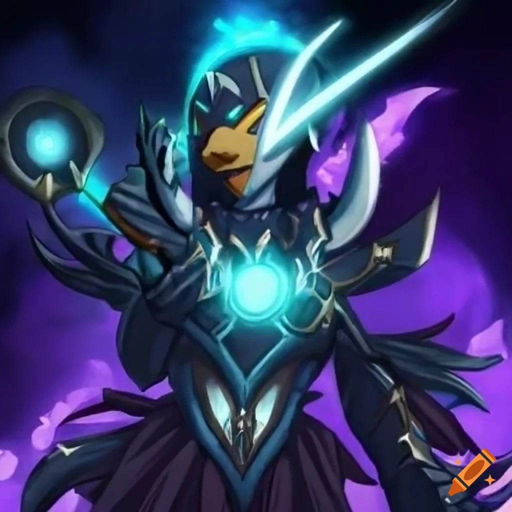dark fantasy magician named Revali Celestia
