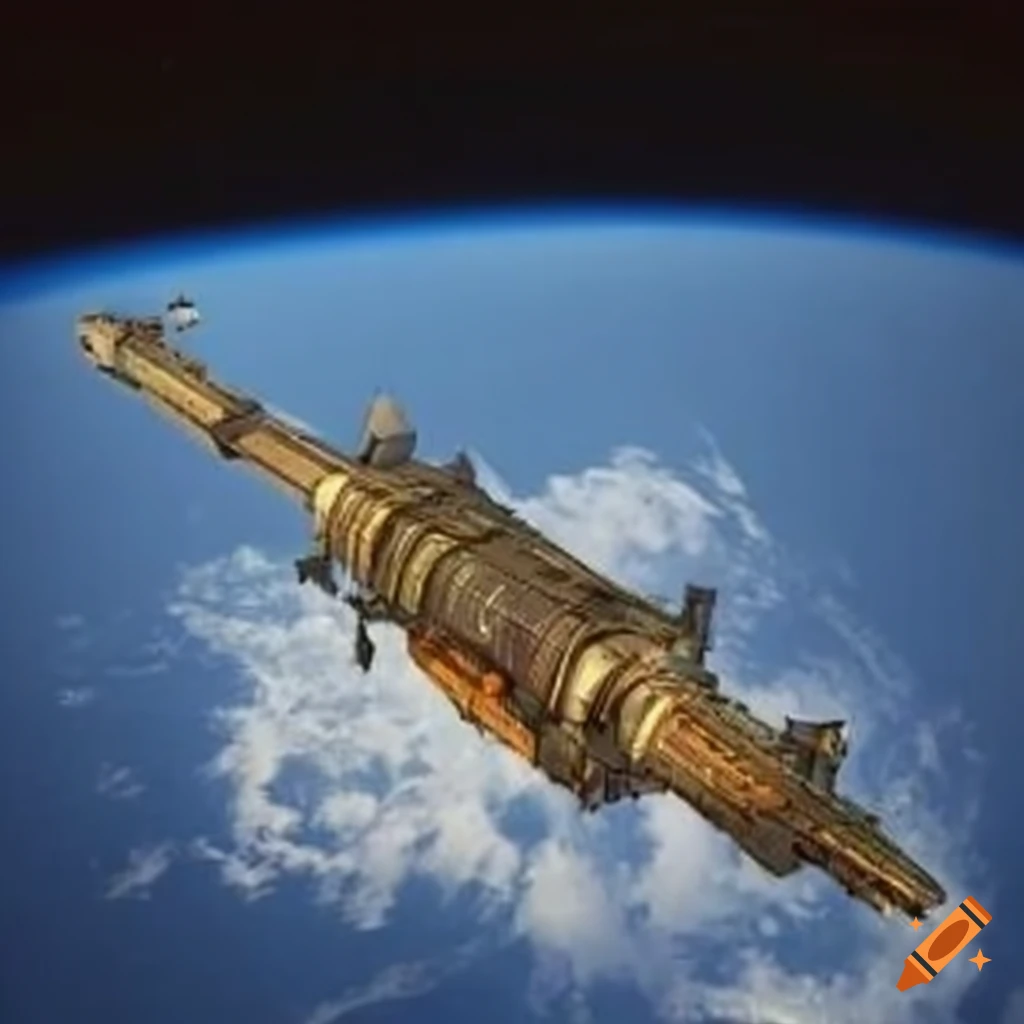 pyramids of Giza transformed into space ships