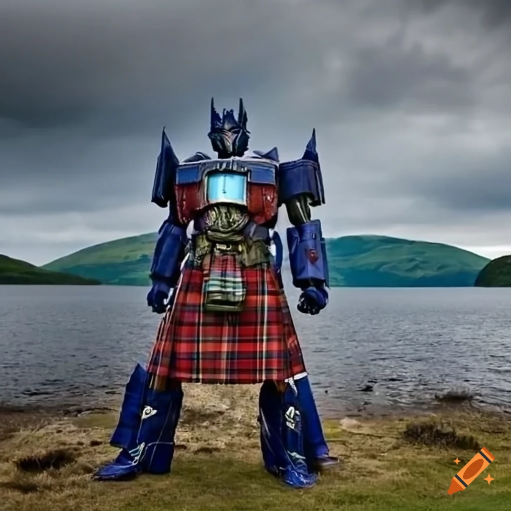 Optimus Prime at Loch Ness