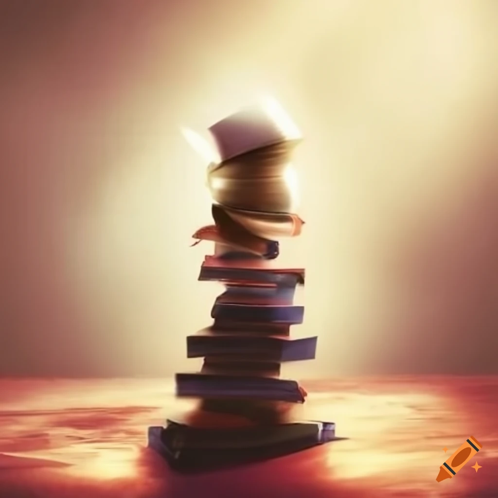 pile of books