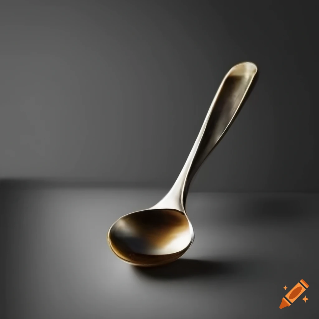 spoon on a table