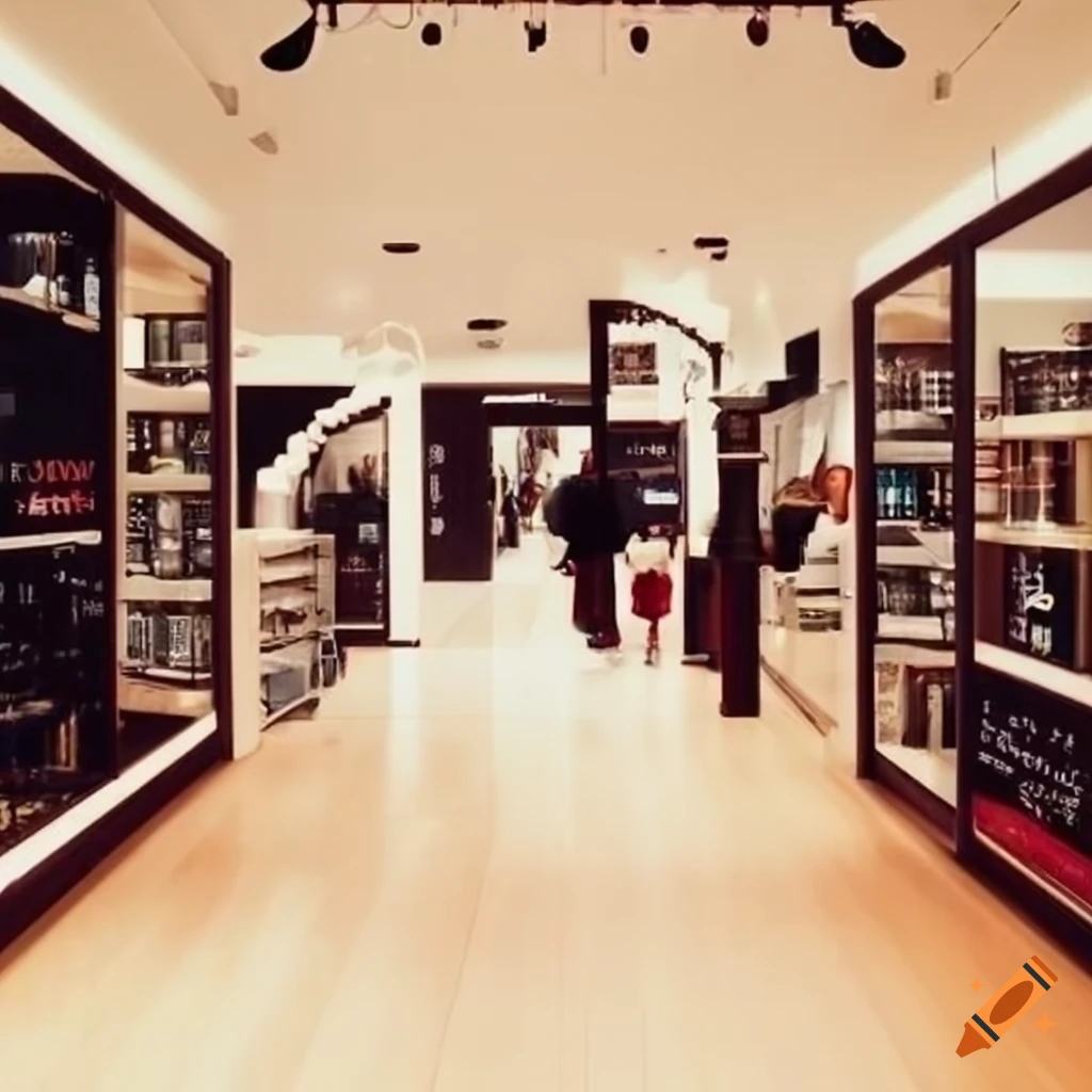 image of an analogue shopping mall