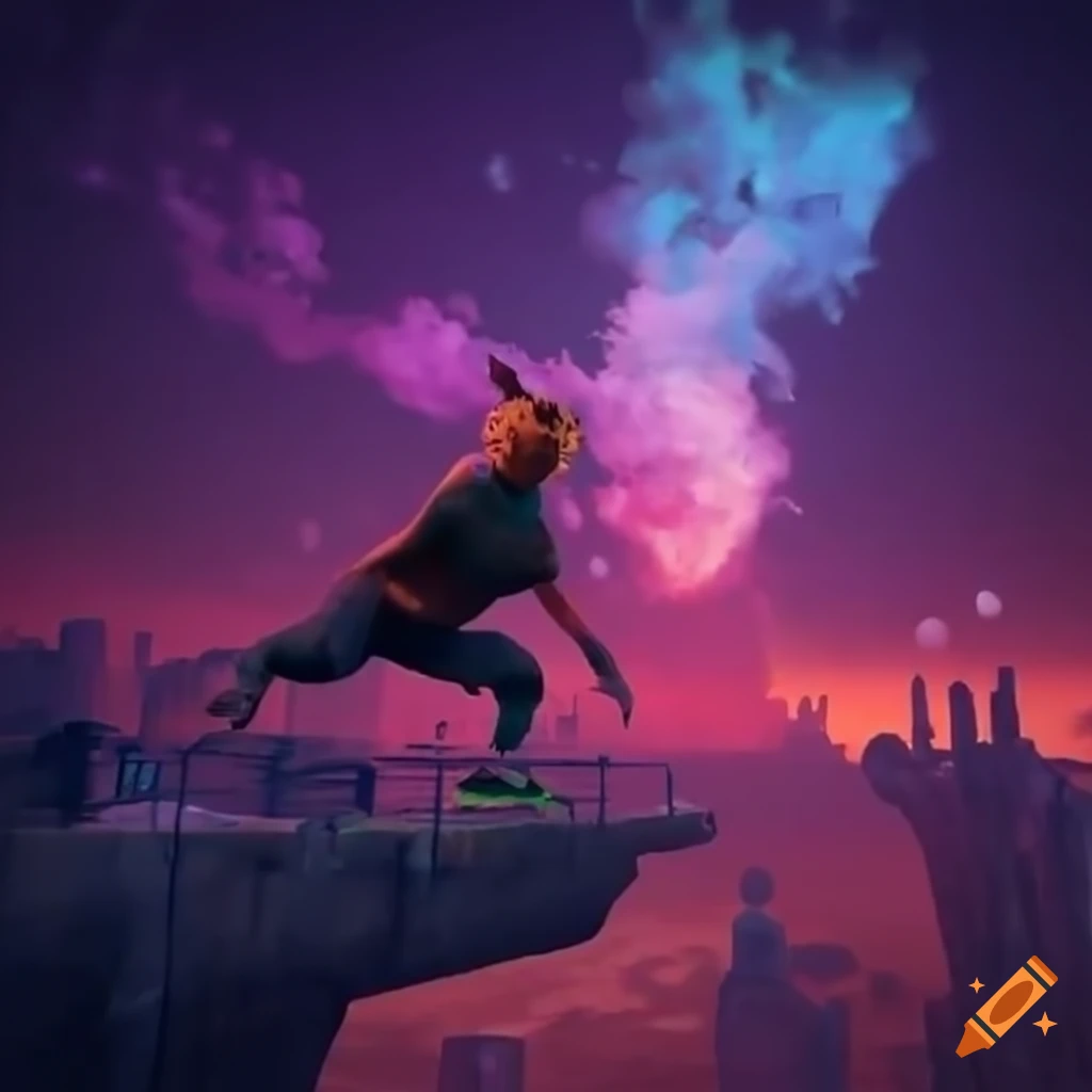 image of parkour