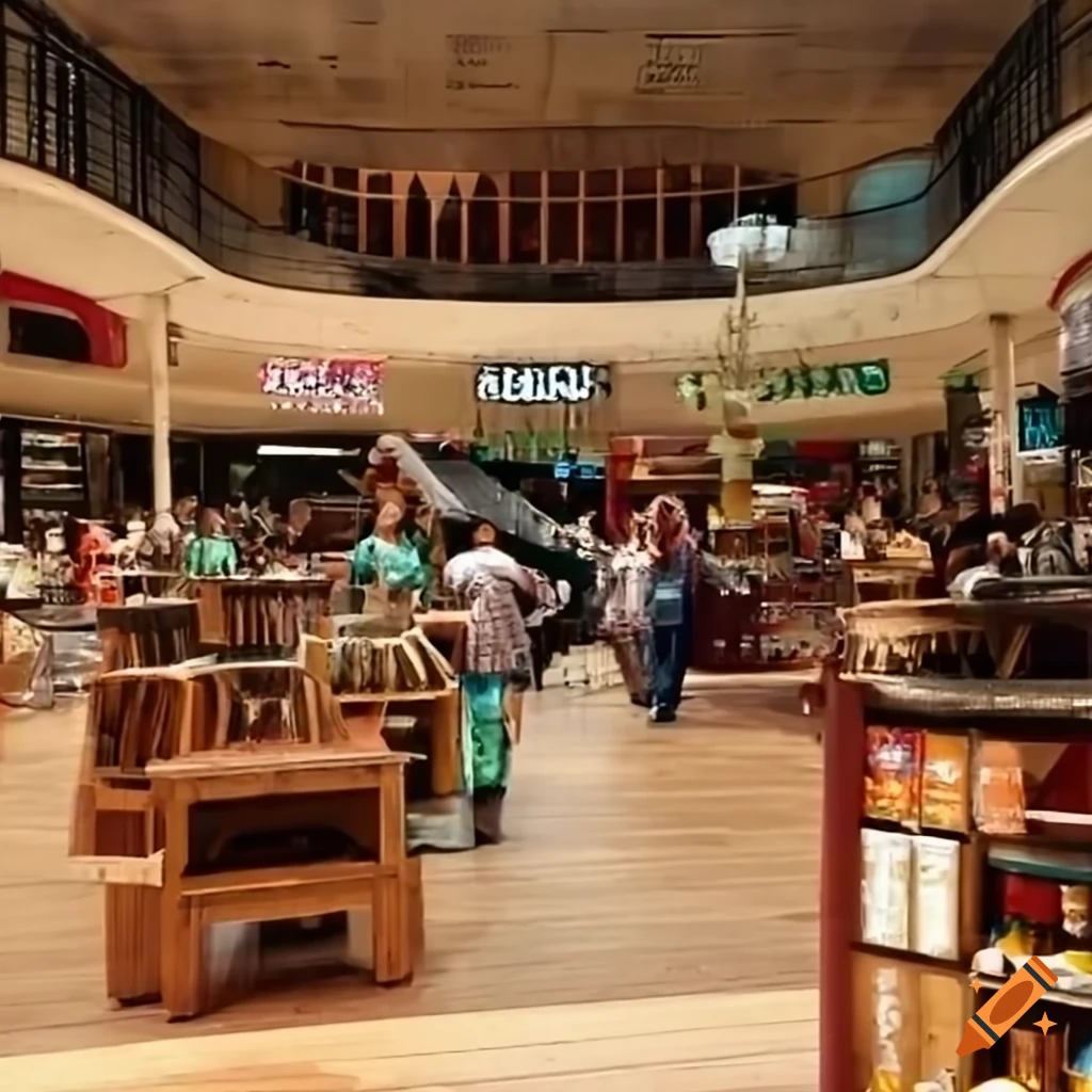 photo of an anthropogene shopping mall