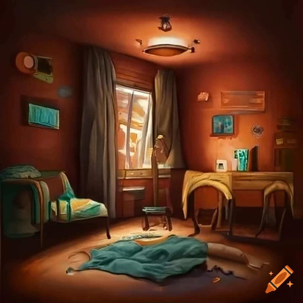 cozy small room interior