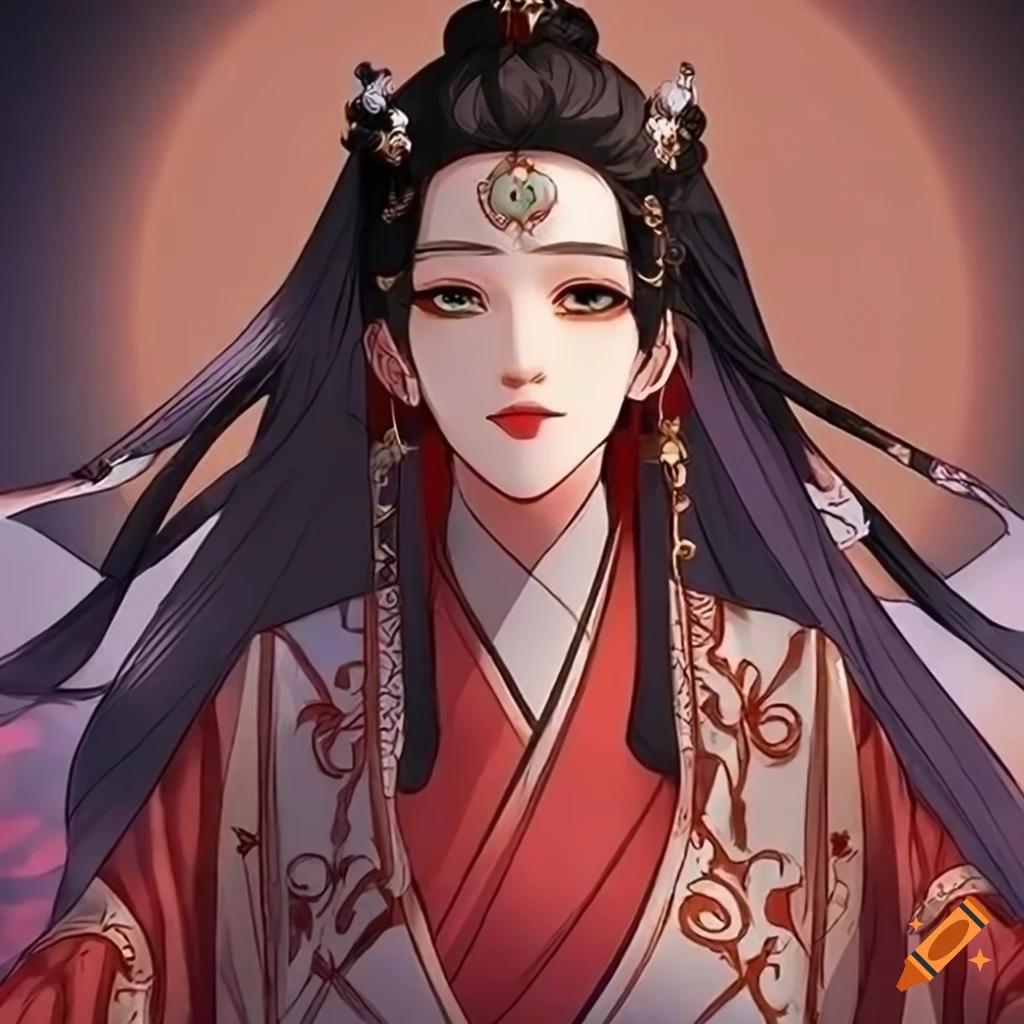 anime depiction of Empress of Han Dynasty