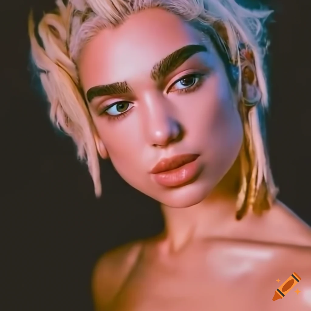 close up of Selphie from Dua Lipa horse riding at a ranch