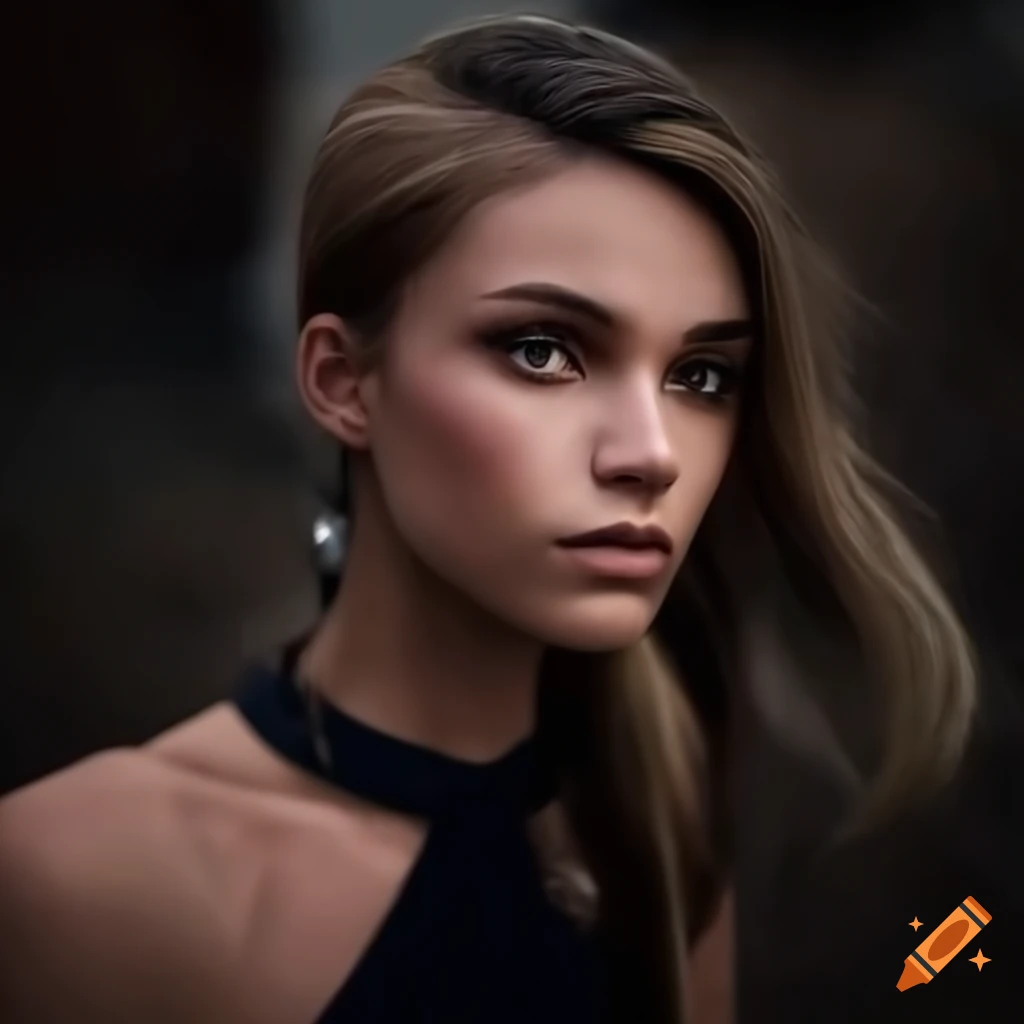 close up portrait of Sasha Calle