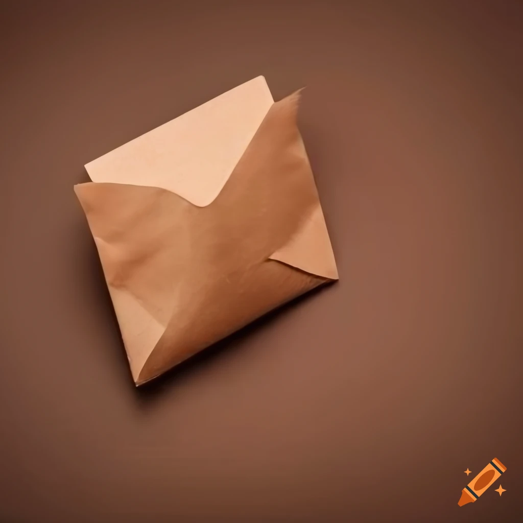 envelope with letter on the floor