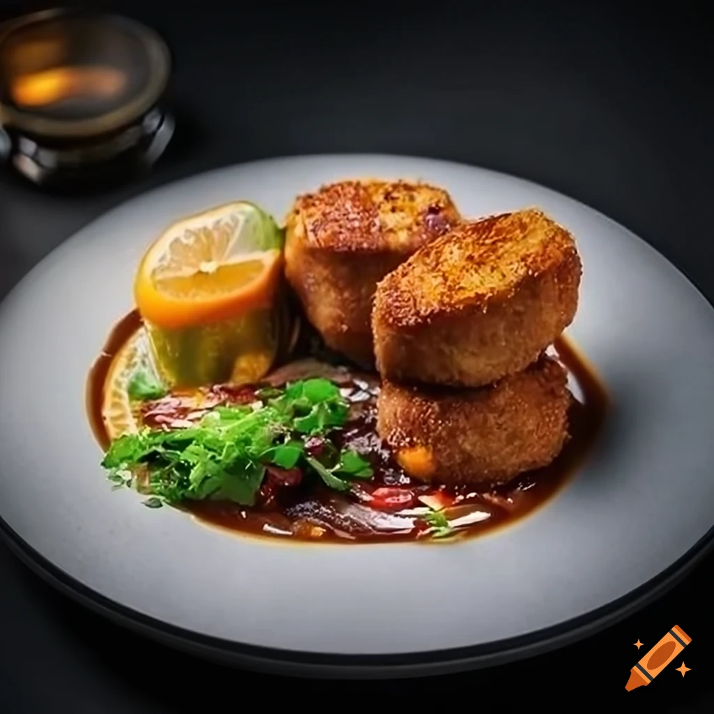 vibrant and appetizing cutlet dishes