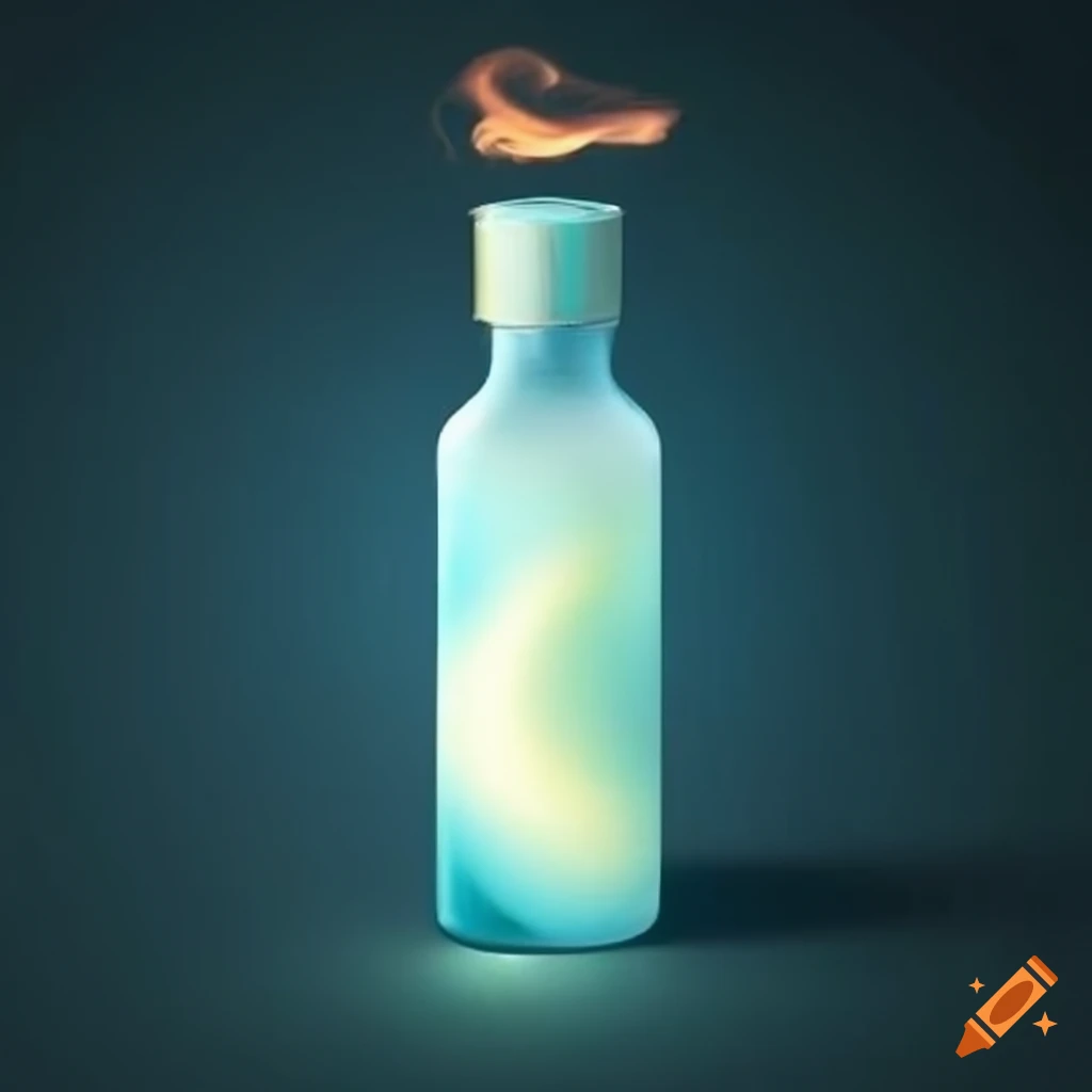 milky white potion emitting smoke
