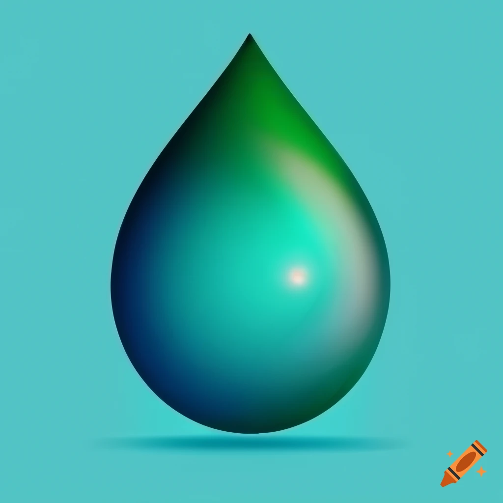 blue to green gradient background representing water and environmental consciousness