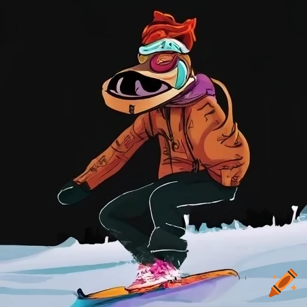 tiki snowboarding