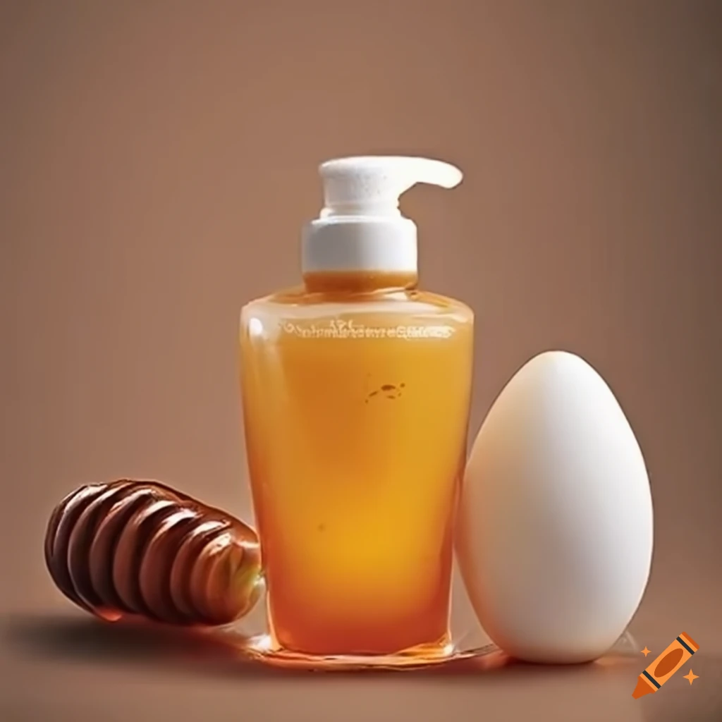 shampoo natural de miel y huevo