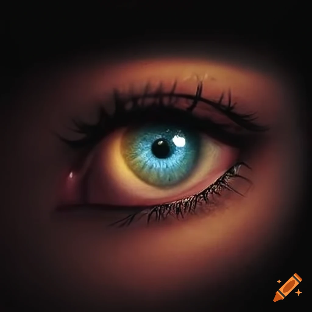 close-up of an eye