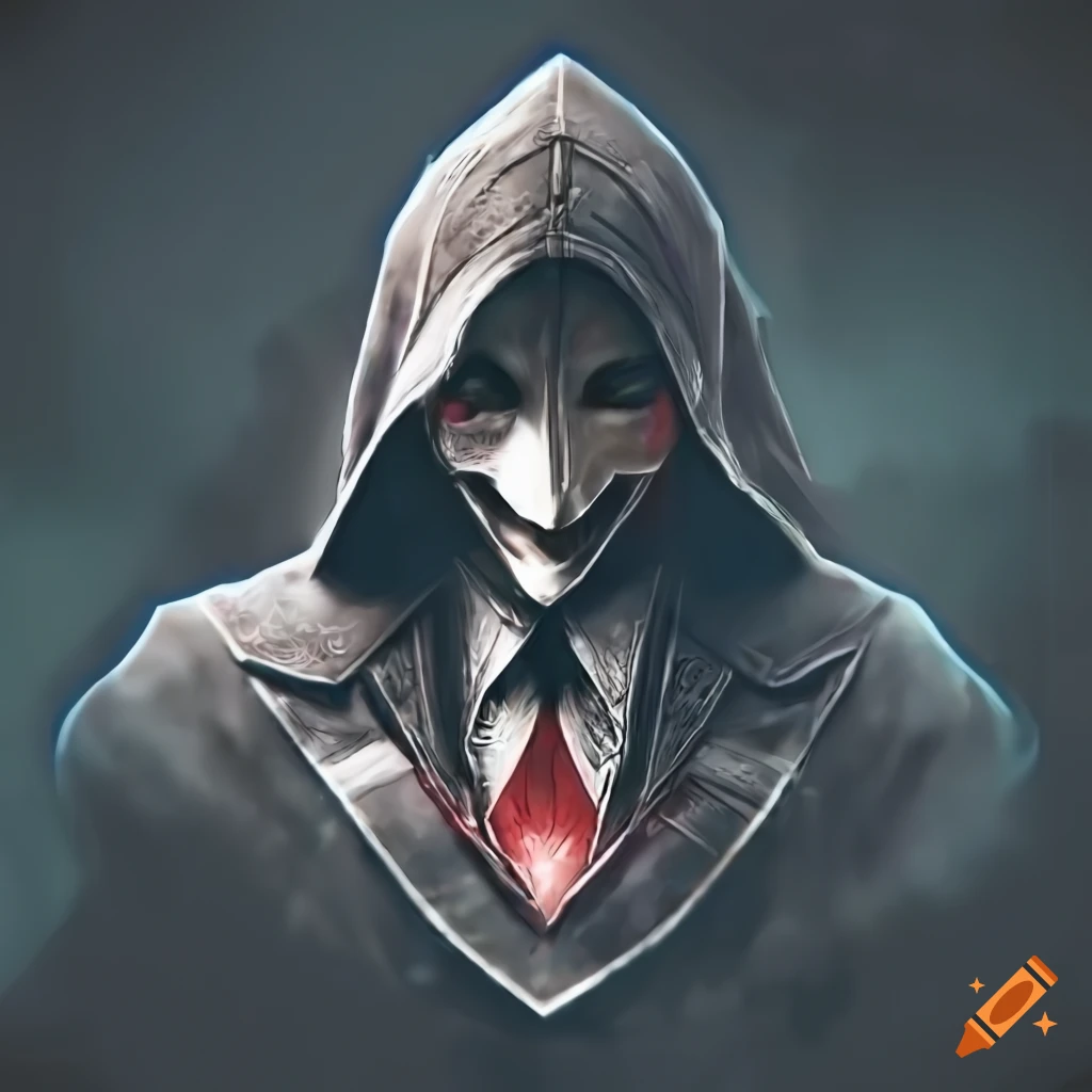 hacker logo inspired by Assassin's Creed