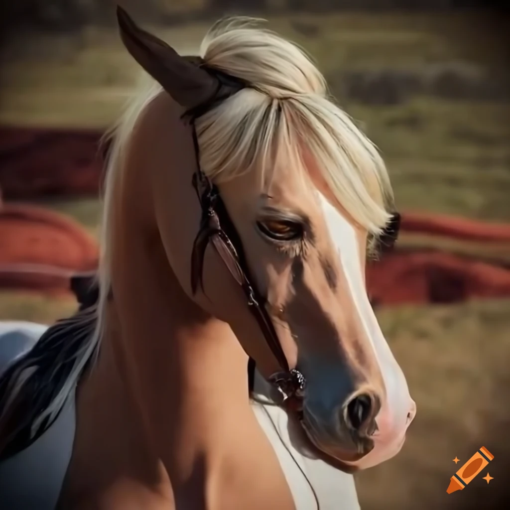 close-up portrait of Sasha Calle as Selphie on a ranch