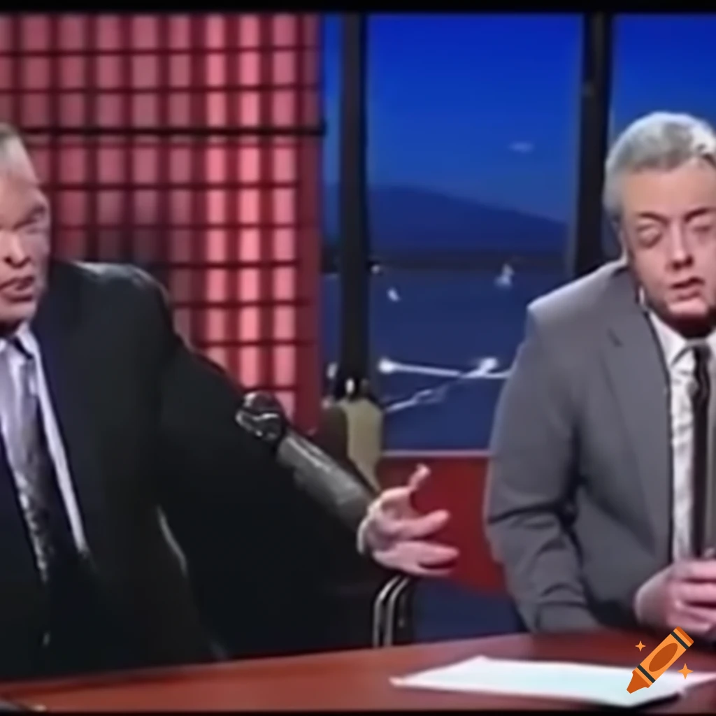 CCTV footage being interviewed on the Late Show