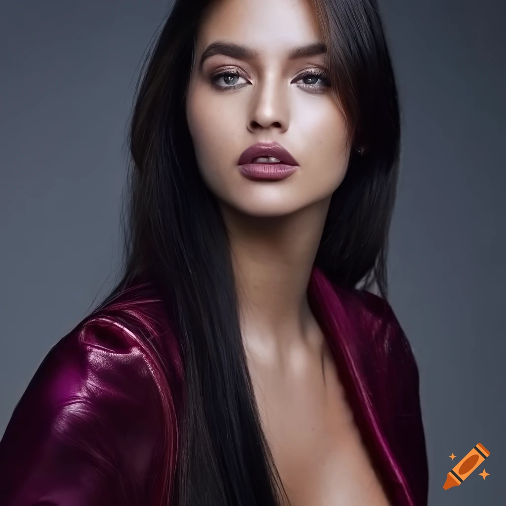portrait of a stunning young woman for a fashion magazine cover