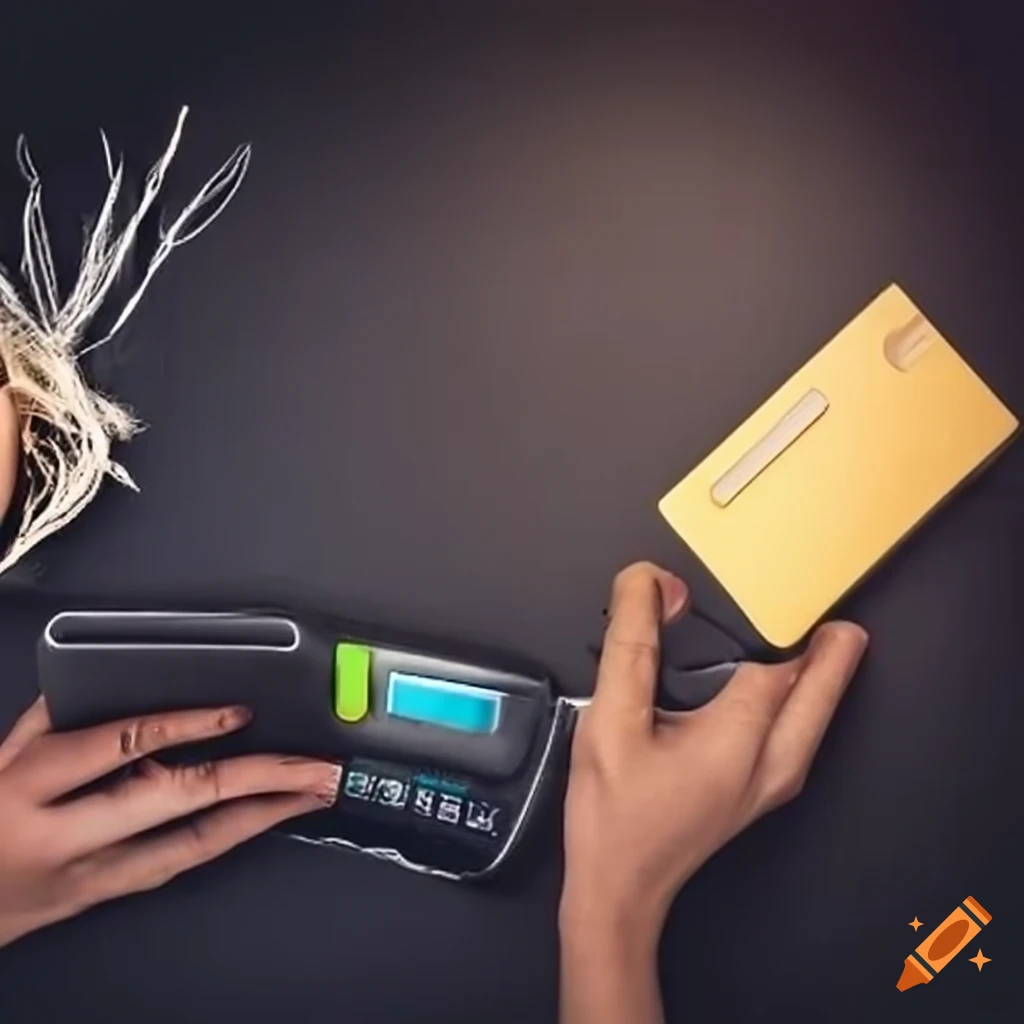 debit card transaction concept