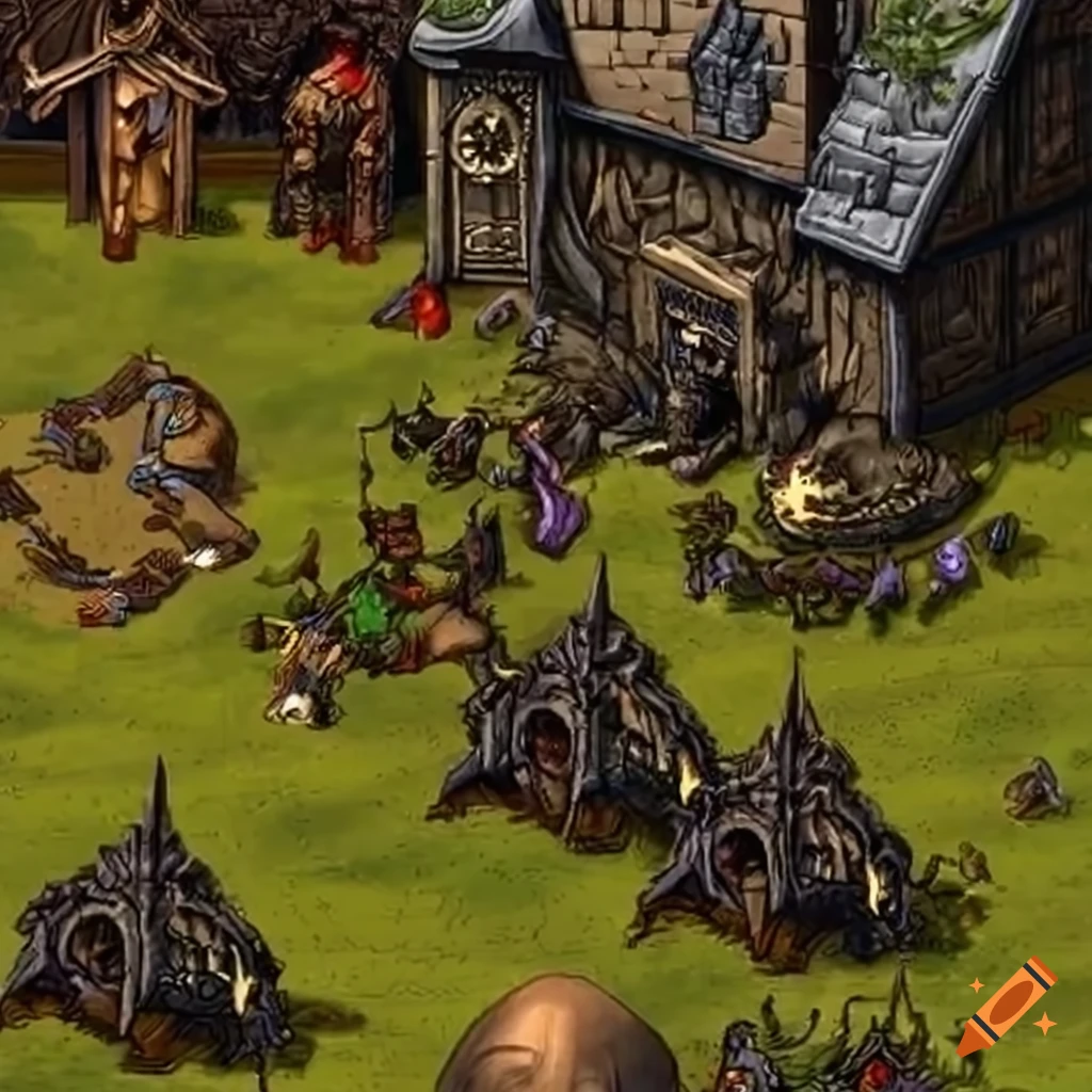 iconic Battle Realms artwork
