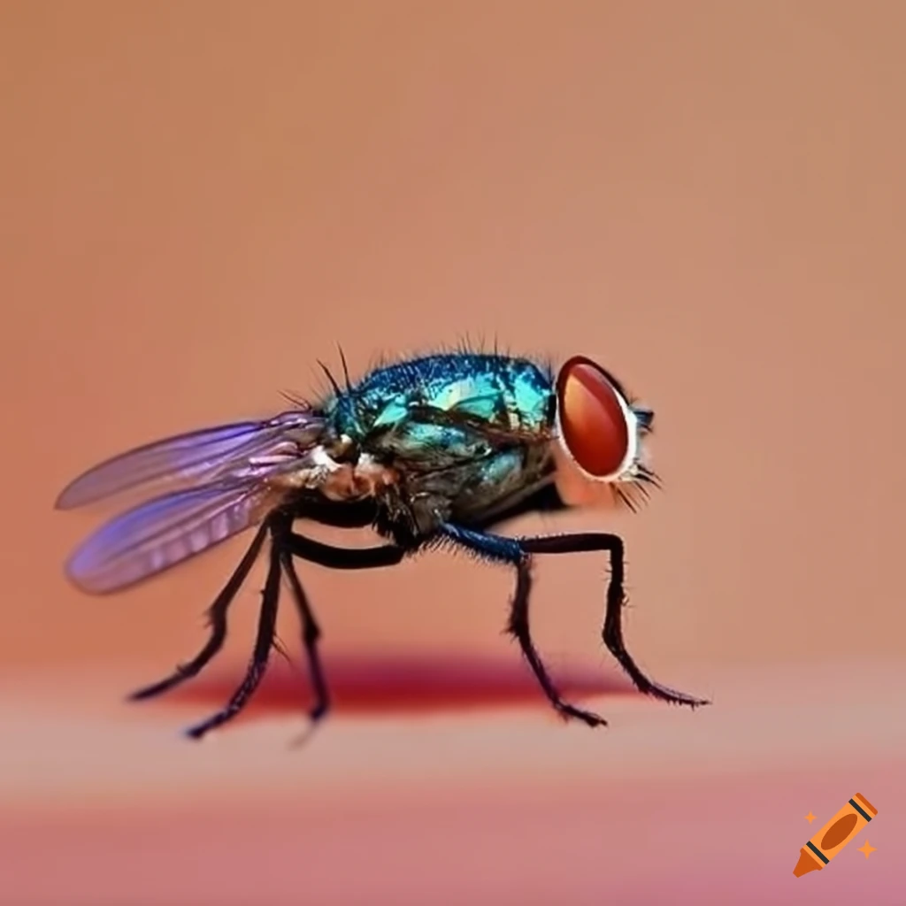 metaphorical illustration of a fly in the ointment
