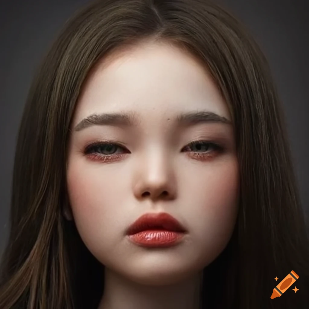 intricate detailed drawing of a girl