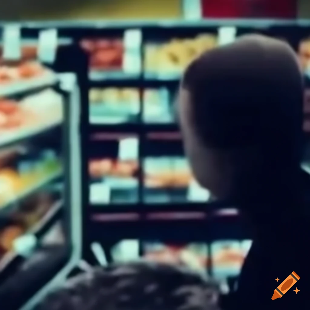 CCTV footage of Magneto causing a disturbance in a grocery store