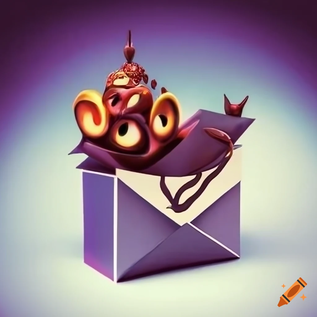 Tim Burton-style mailbox