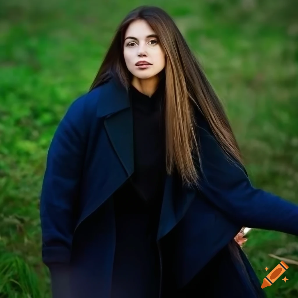 stunning young woman on fashion magazine cover