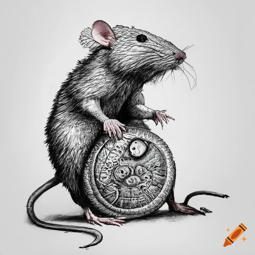 Rat Head Pencil Drawing Stock Illustrations – 35 Rat Head Pencil Drawing  Stock Illustrations, Vectors & Clipart - Dreamstime