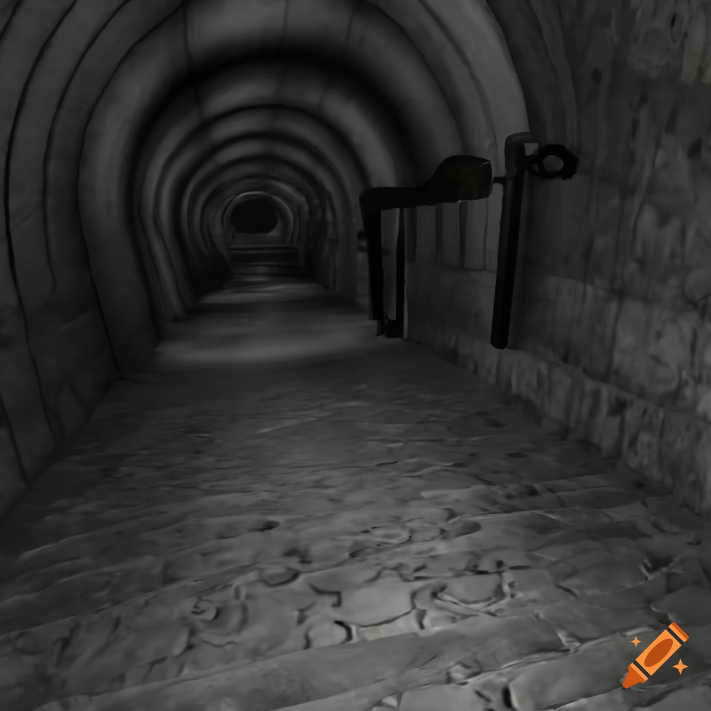 first person view in a sewer