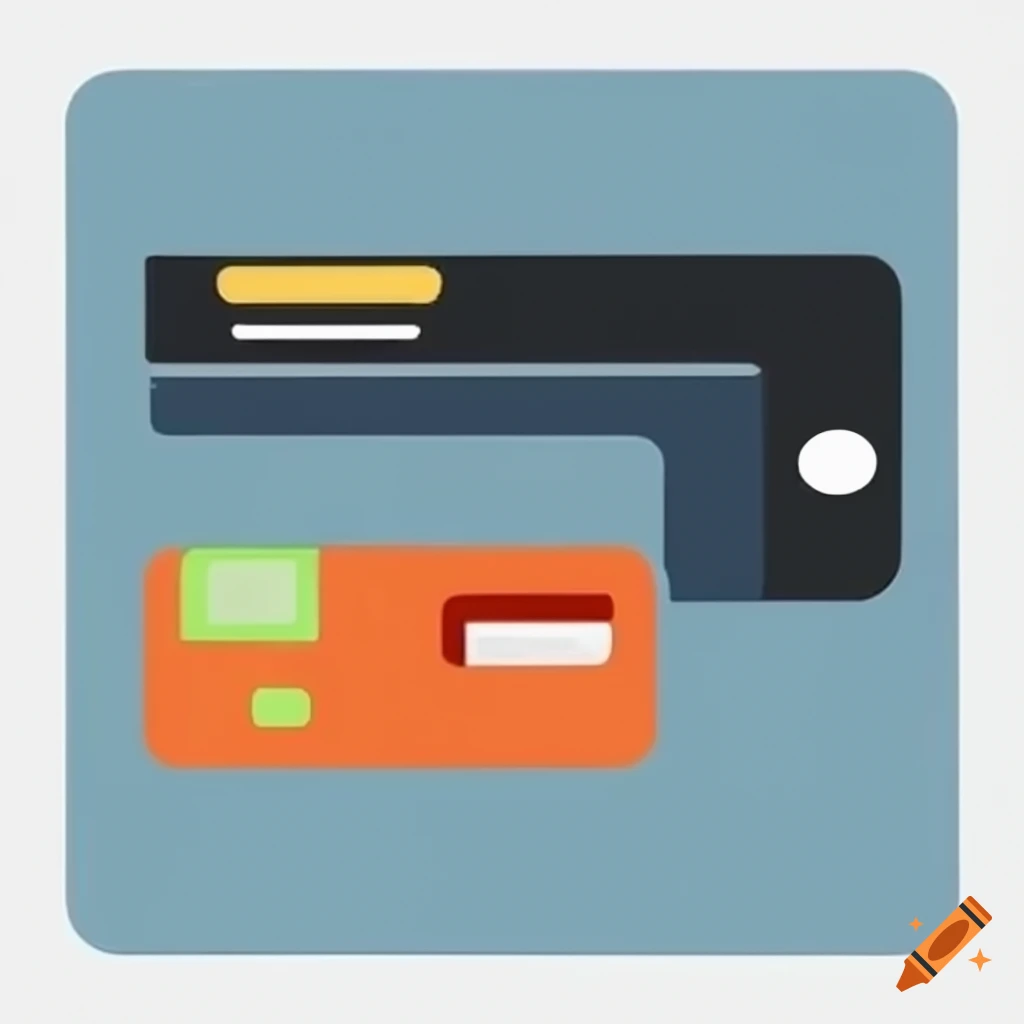 debit card transaction icon