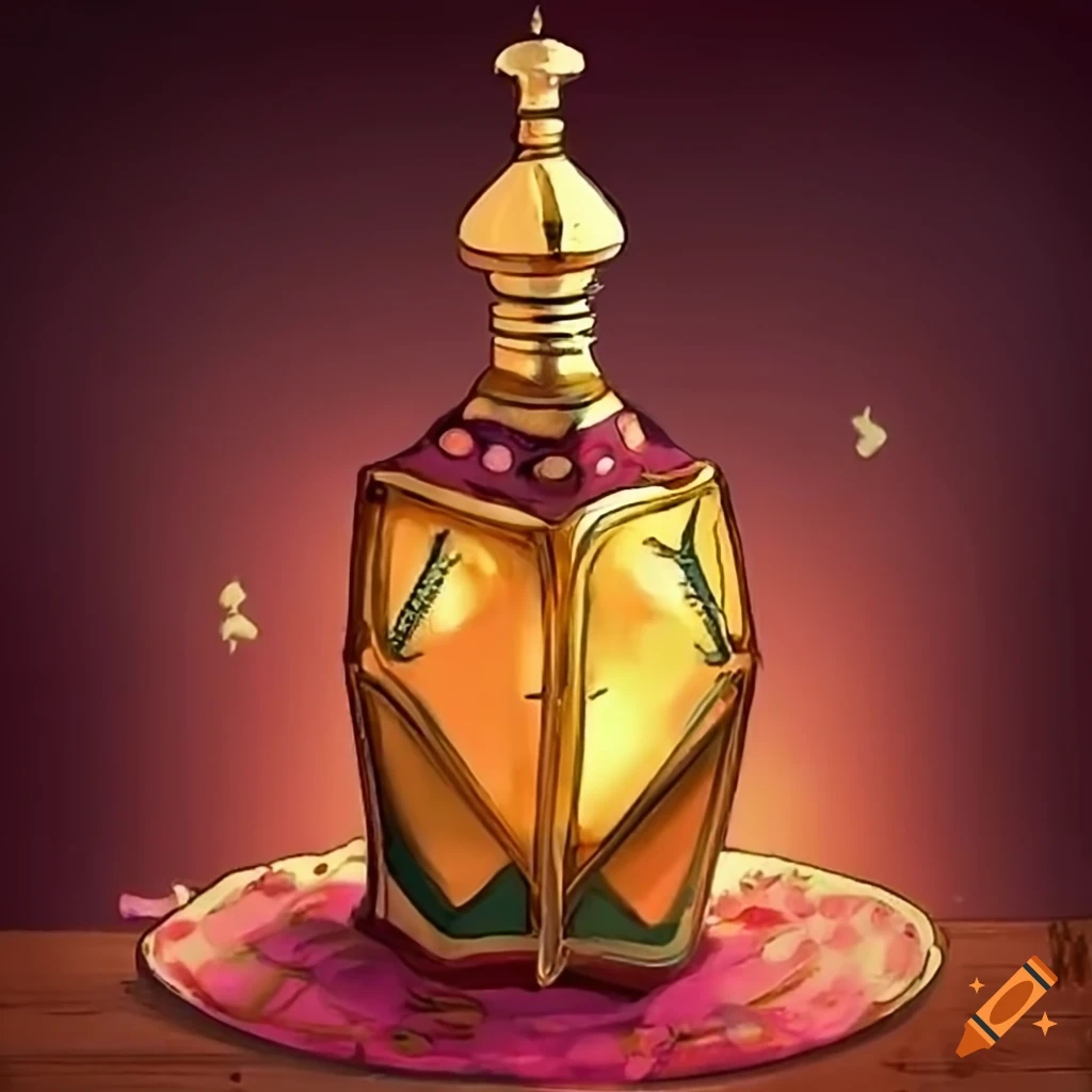 Moroccan perfume bottle
