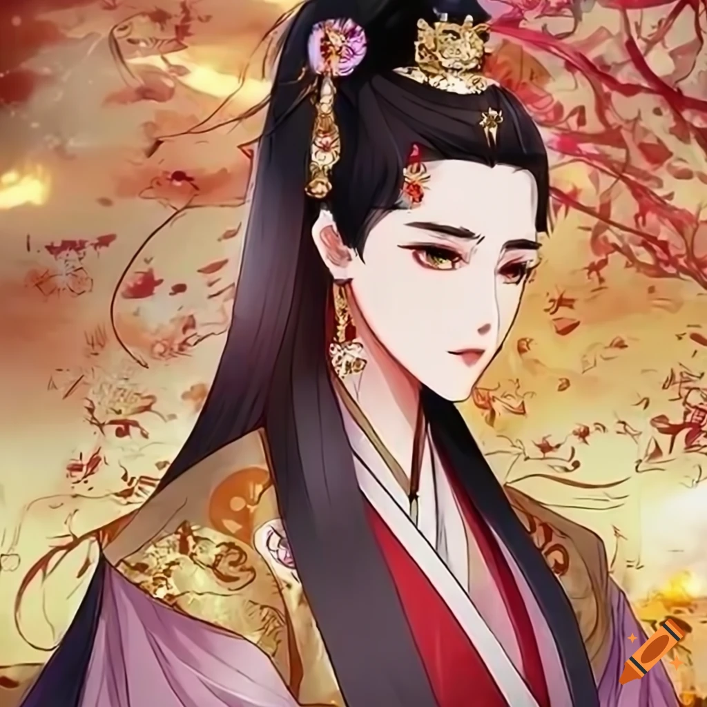 anime depiction of Empress of Han Dynasty