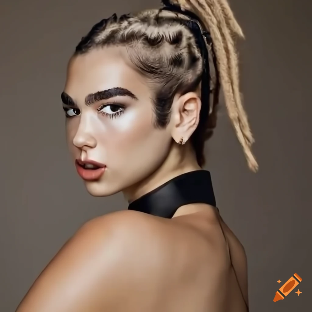 close up of Selphie from Dua Lipa horse riding at a ranch