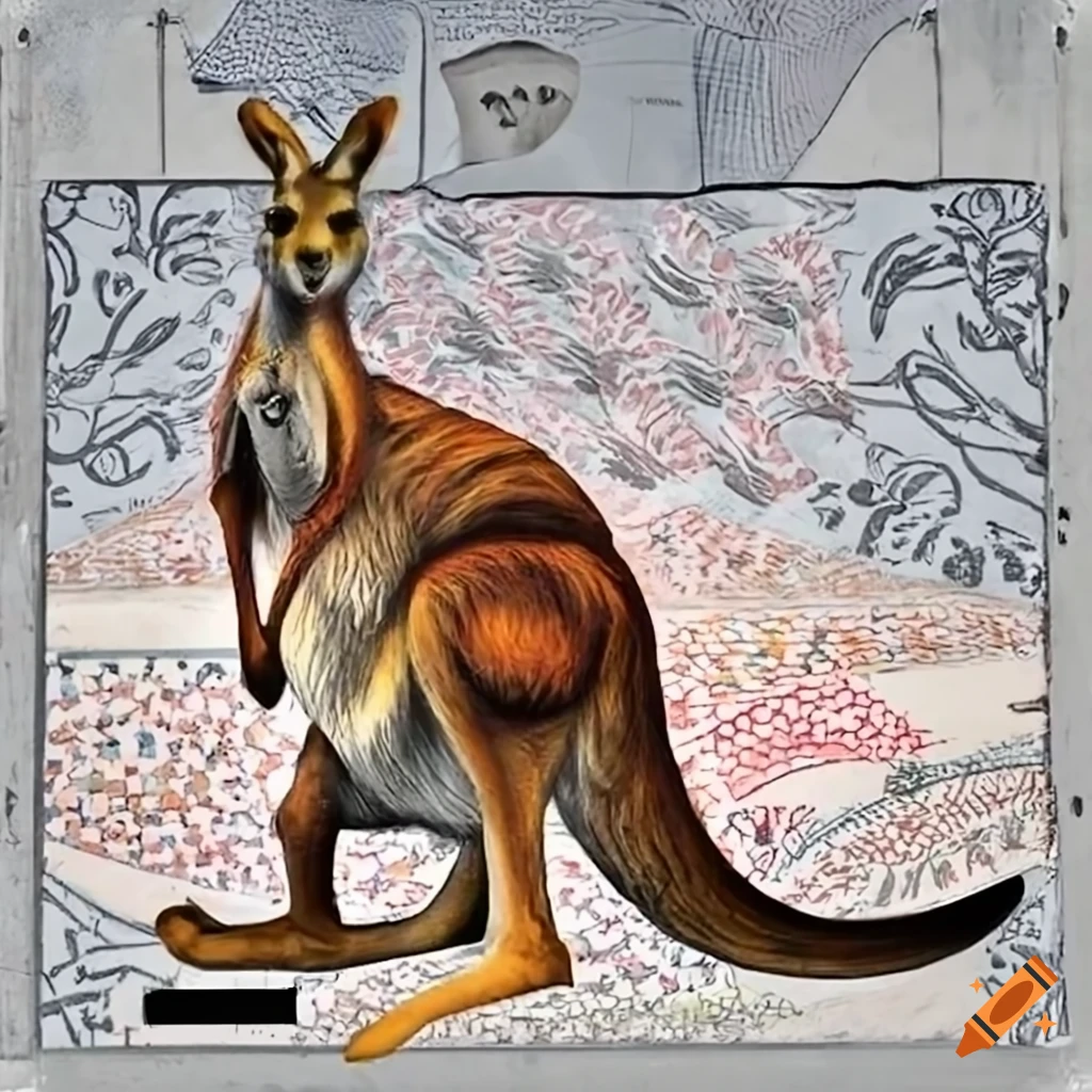 image of a kangaroo casting a vote