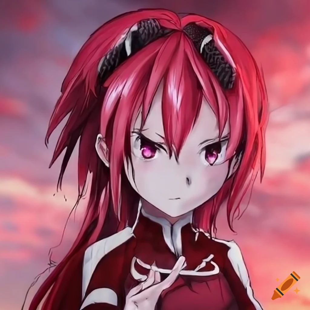 image of Kyoko Sakura from an anime