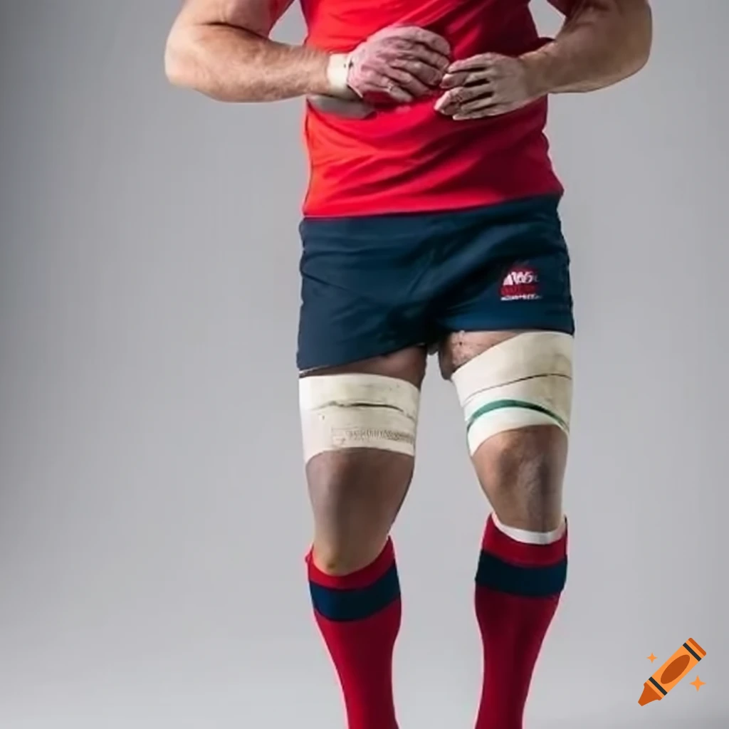 injured rugby player on the field