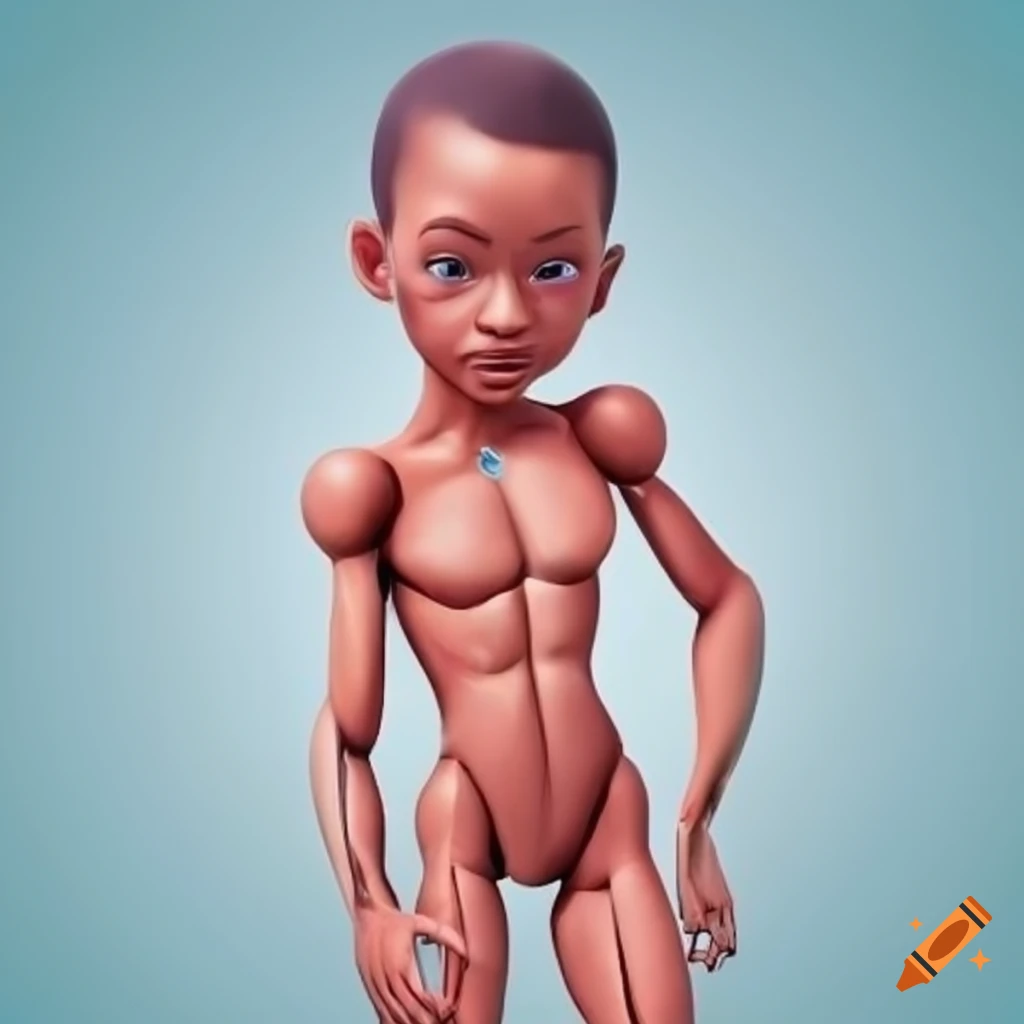 cartoon illustration of human body joints
