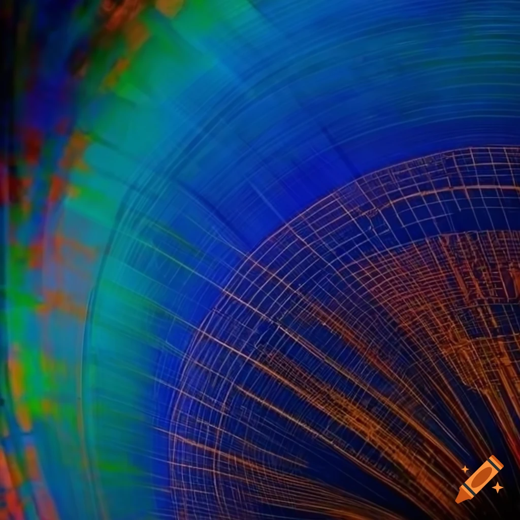 close-up of a satellite technology