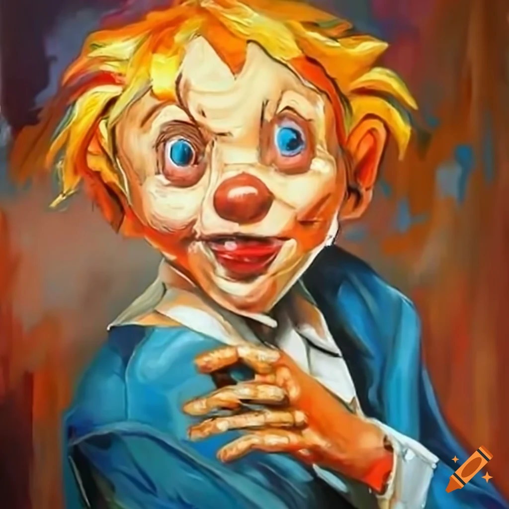 funny Italian character from Buratino movie