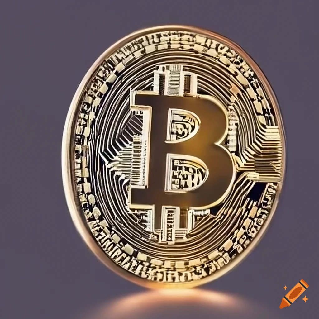 illustration of the birth of bitcoin