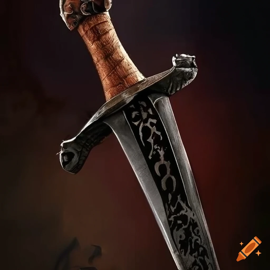 epic medieval sword