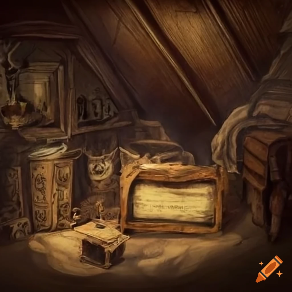 picture of an old grimoire with magical drawings