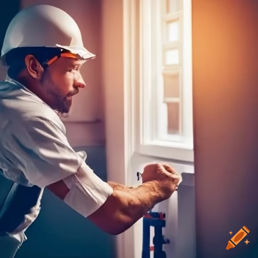 busy handyman at work in New York