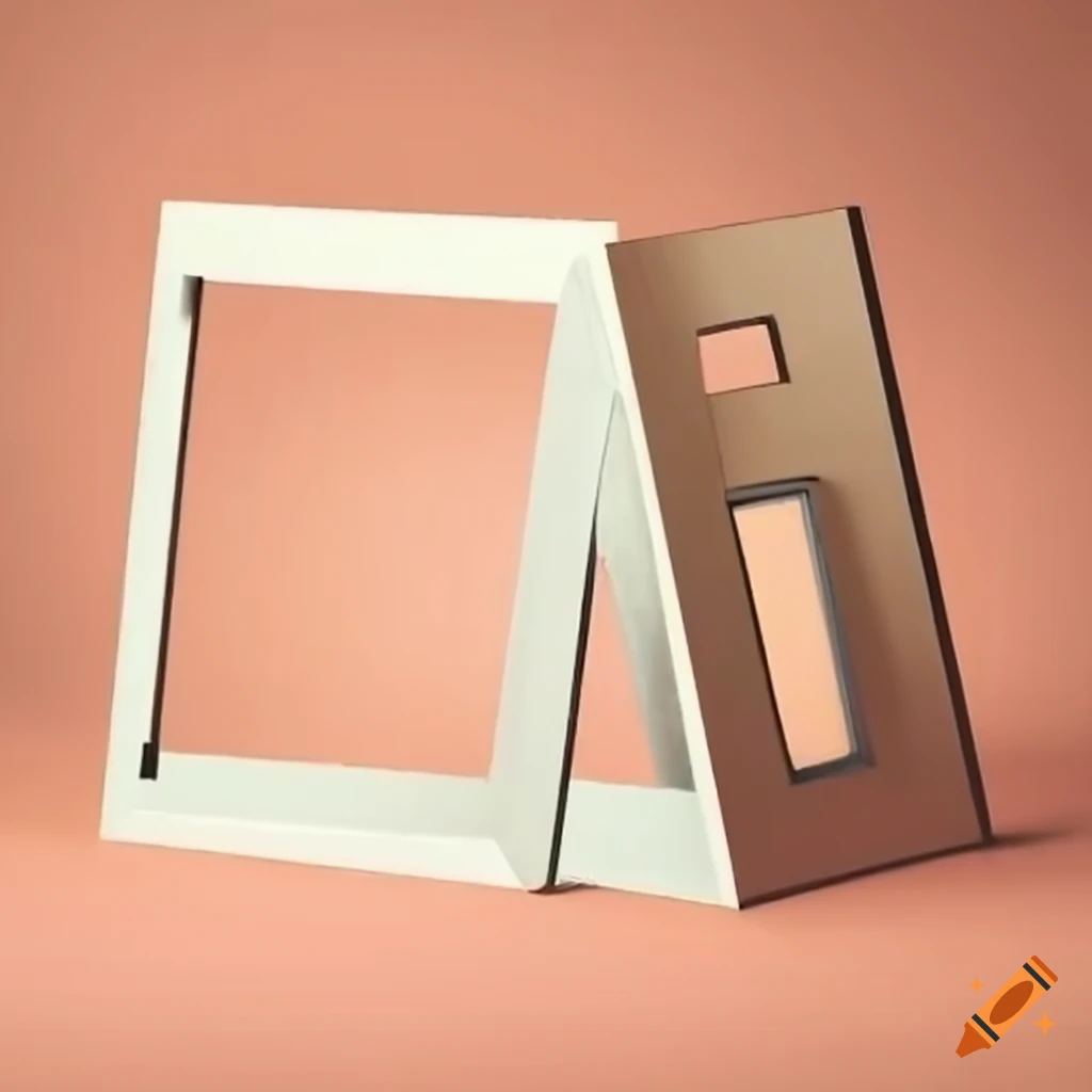 artistic depiction of multiple bamboo frames